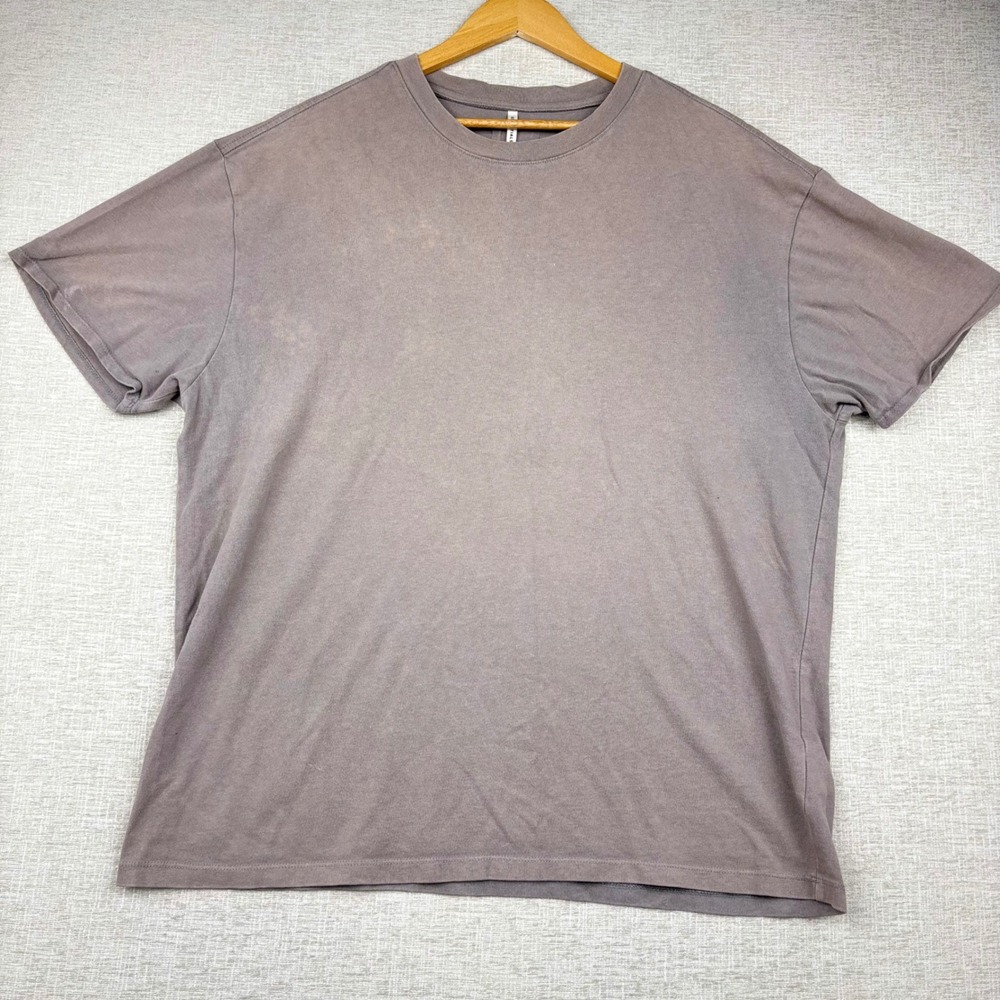 Fear of God Essentials Mens T-Shirt M Faded Taupe Brown Oversized Crew Neck Tee